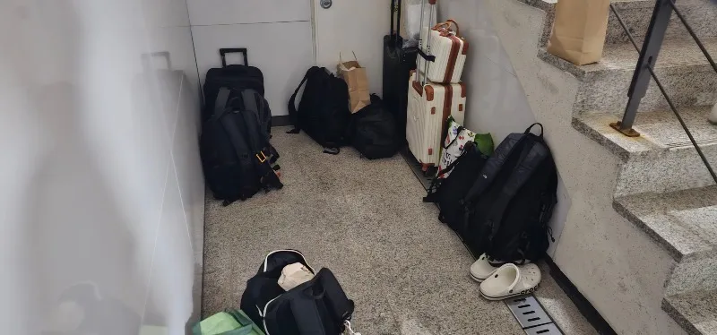 짐 때문에 난리라는 수원 코믹월드