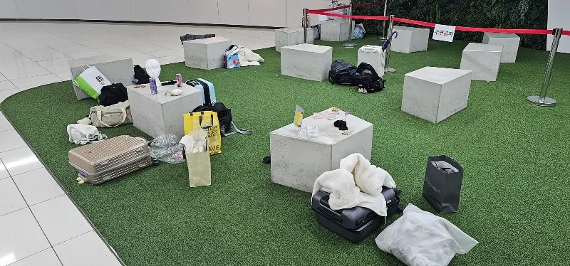 짐 때문에 난리라는 수원 코믹월드