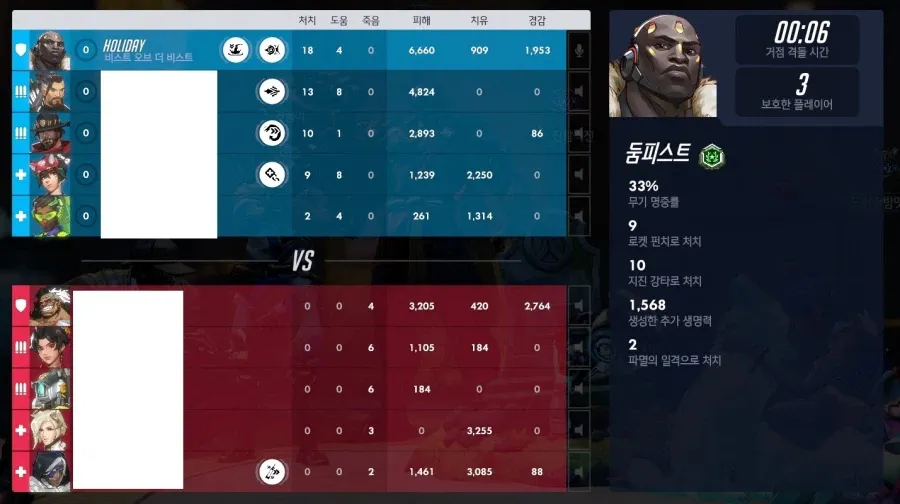 오버워치) ?? : 오늘도 위선자 오버워치 요원놈들을 처단했다