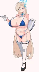블루아카) 메이드 아스나