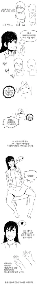 지구의 해수면이 조금 상승하는 만화