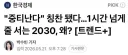 요즘 새로나온 신조어 " 중티난다 "