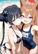 블루아카,ai) 사이좋은 친구들