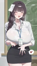 블루아카) 보건수업중인 KV 센세