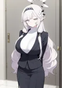 블루아카,ai) 노출 없는 거유는 어캐되지?