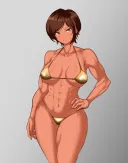 황금 비키니 그리면 검열 피한다고?