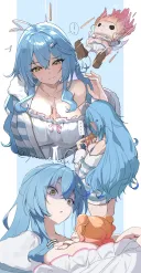 버튜버)라미 안에 네네치 있다