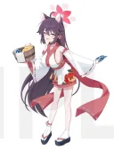 블루아카) 카에데 콜라보 복장 일본 블평 반응
