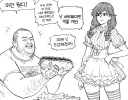 햄버거 대신 서브웨이 먹는 manhwa