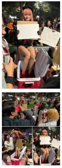 어질어질;; 미국...할로원..축제..근황;;