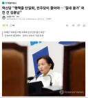 조국혁신당은 하나만 하세요