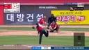 어제자 국내 최연소 150세이브 기아 타이거즈 정해영.GIF