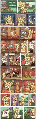 닭대가리 친구가 학교 시험을 도와주는 만화.comic