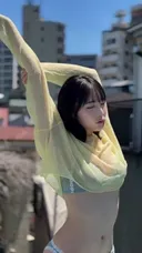 기지개 펴는 일본 비키니녀 몸매.MP4