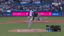 오늘자 선발 투수 겸 1번 타자 오타니 리드 오프 홈런.MP4