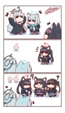 블루아카) 분신술 승부!