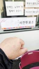사전 투표했당