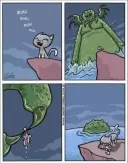 떼걸룩이 크툴루를 소환한 이유.Comic