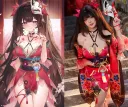 자기가 그린거 코스프레하는 눈나