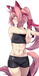 [말딸] 운동을 열심히 한 우라라