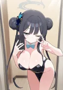 블루아카,ai) 로리짤 달리고 자러감