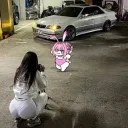 길에서 만난 바니걸