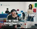 롤) T1팬 심정