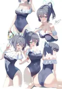 블루아카) 미야코 수영복 입은 사키