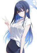 블루아카) k교복 사오리