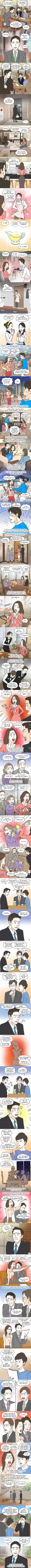 눈 아래로 사람이 없는 아내.toon