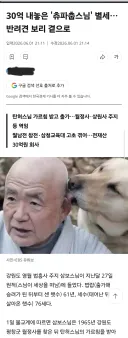 한국기행 레전드 츄파춥스님 소식