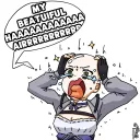 버튜버) 아 뭐야 자고 일어났더니 자작그림 물타기 했었네