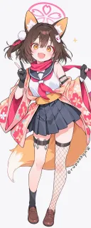 블루아카) 진짜 이쁜 슬렌더 보여준다