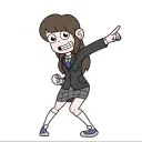 [자작] "자캐 그림을 통해 실력의 변화를 알수있다."
