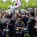 ..개표소 봉쇄한 시위대..시민 감금까지[르포]