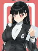 블루아카) 오늘은 예쁘고 가슴 큰 애 생일이랍니다