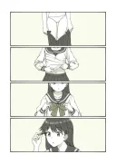 데이트 전 몸 단장하는 manhwa