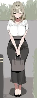 남자를 기다리는 청초한 유부녀.jpg