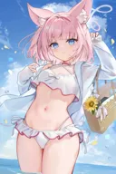 [블루아카] 수영복 입은 니코