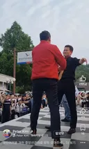 과천 선관위 집회에 유명인 등장.jpg