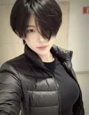 숏컷 누나