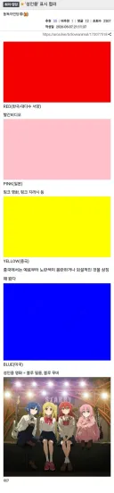 성인물 등급 컬러