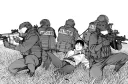 아인) 이 만화 자위대 개털리는 거 보면 웃긴 점