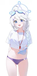 블루아카] 수영복 키리노...!