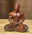 수행 도중, 궁극의 열반에 다다른 부처님상