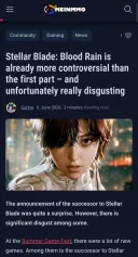 스텔라 블레이드2 논란이 정반대인 게임