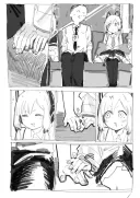 블루아카) 질수없는 싸움을한 미도리와 선생.manwha