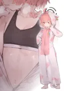 블루아카) 헤으응 여린 몸매♡