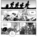 고전)지뢰밭 지나가는 manhwa.