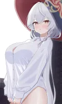 블루아카)노출 쌀짝 있는 다요체 여자